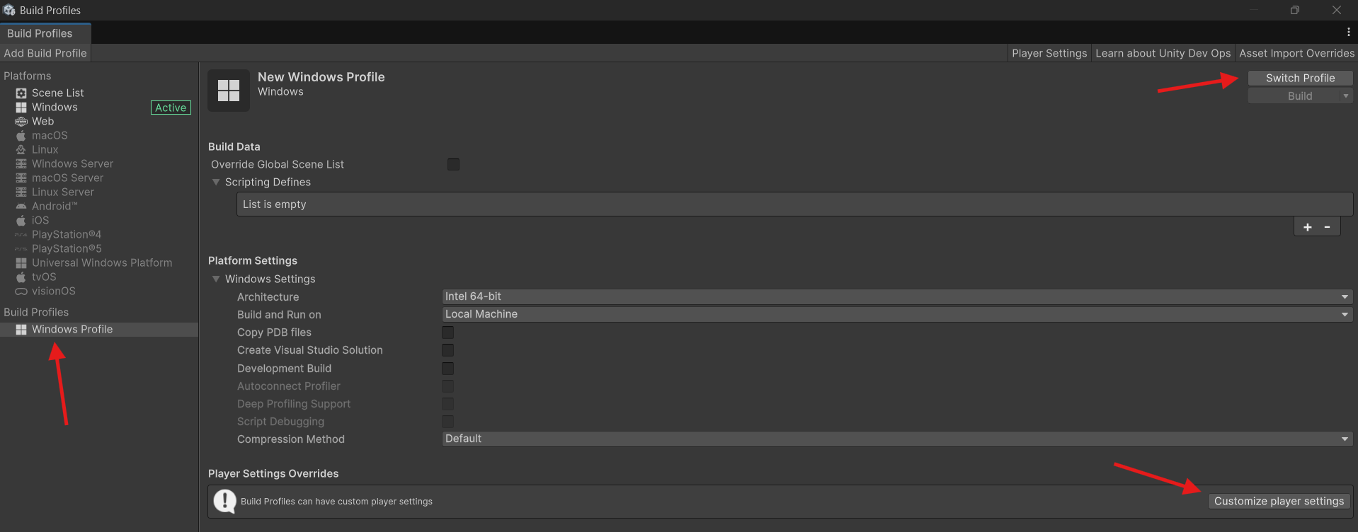 Build Profile 3