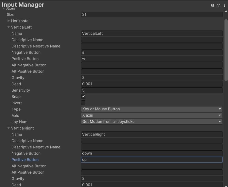 Input Manager