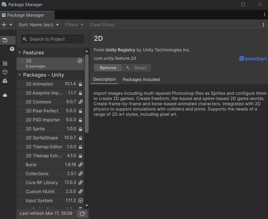 Package manager